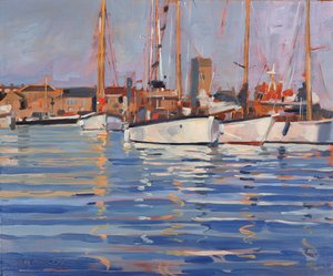 Isola di Wight - Vecchi Gaffers, 2000 da Jennifer Wright
